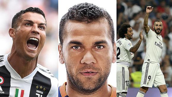 ​Dani Alves: "Real Madrid es más equipo sin Cristiano Ronaldo"