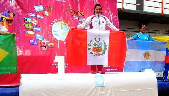 ¡Arriba Perú! Yanet Sovero se corona campeona sudamericana de lucha