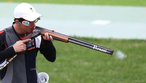 Alessandro de Souza le dio la medalla de oro a Perú en el Qatar Open Shotgun 2020 (Foto: Giancarlo Ávila