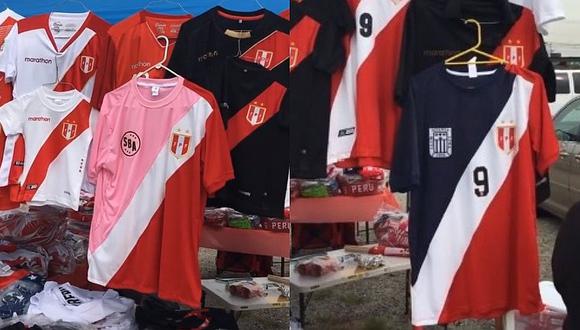 Perú vs. Ecuador | Las curiosas camisetas que se vendieron afuera del Red Bull Arena en la previa del amistoso | VIDEO