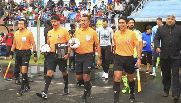 Fútbol peruano: árbitros amenazan con no dirigir cotejos del play off