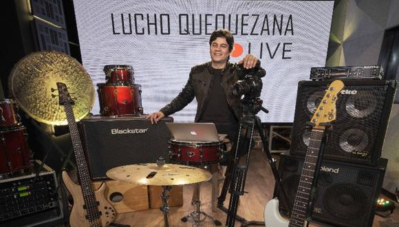 Lucho Quequezana anuncia que espectáculos “Live 2” tendrá transmisiones todo el año. (Foto: Facebook oficial)