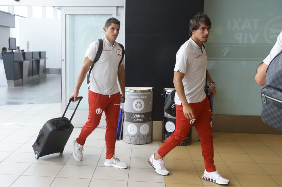 Universitario de Deportes llegó a Lima para preparar su partido de presentación en la 'Noche Crema'. Fotos: Jesús Saucedo / GEC