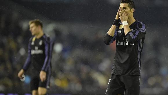 Real Madrid empata con Celta de Vigo y se despide de la Copa del Rey