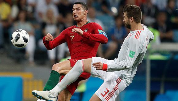 Portugal y España empataron 3-3 en partidazo