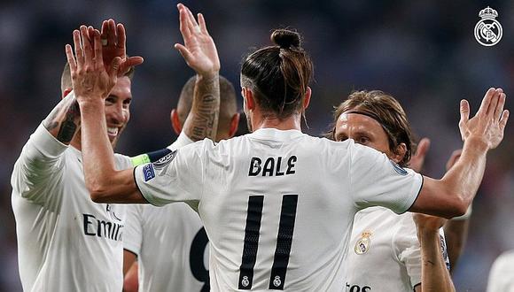 Gareth Bale aprovecha gran pase de Modric para poner el 2-0