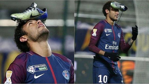 Neymar y la razón detrás de su inusual festejo con el PSG