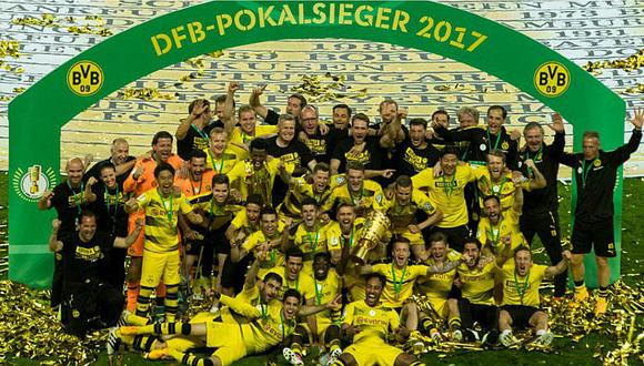 Borussia Dortmund es campeón de la Copa Alemana tras vencer al Eintracht Frankfurt [FOTOS/VIDEO] 