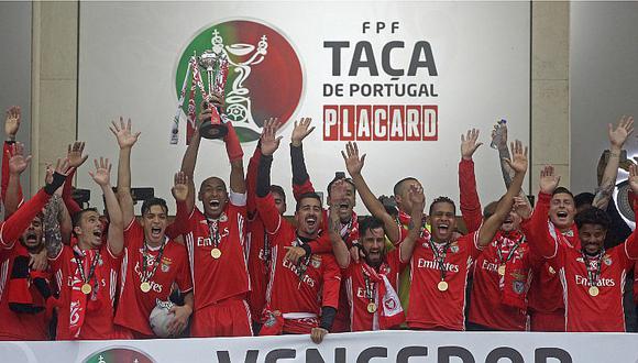 André Carrilo: Benfica campeón de la Copa de Portugal [FOTOS Y VIDEO] 