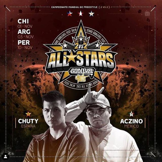 Trends God Level All Stars Aczino y Chuty se coronaron