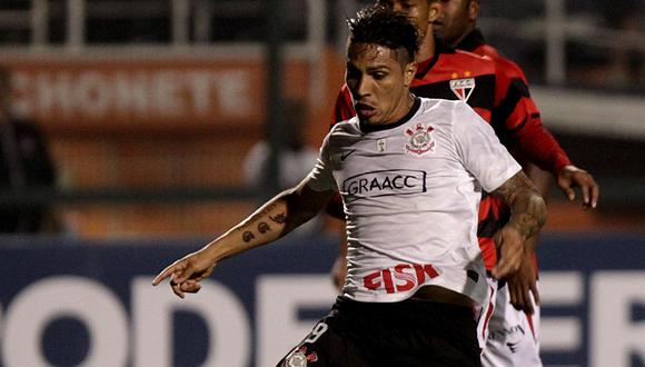 Con Paolo Guerrero en el campo, Corinthians venció 2-1 al Mogi Mirim