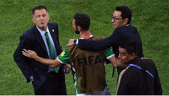 Copa Confederaciones: este insulto lanzó Osorio a la banca de Nueva Zelanda