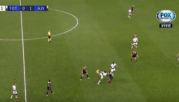 Tottenham vs. Ajax: Dele Alli hizo 'escorpión' y casi termina en golazo | VIDEO