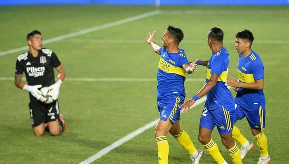 Boca Juniors y Colo Colo se enfrentaron este lunes 17 de enero por la segunda jornada de grupo A Torneo de Verano 2022. (Foto: AFP)