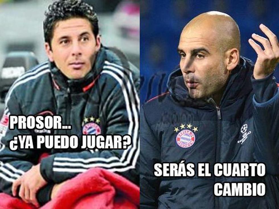 Champions League: Claudio Pizarro también fue víctima de los memes [FOTOS]