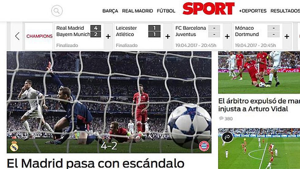 Así reaccionó la prensa ante el escandaloso triunfo del Real [GALERÍA]