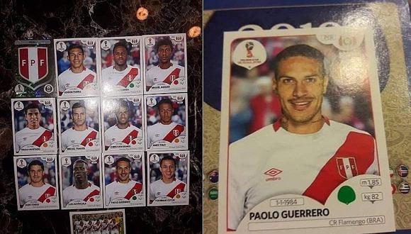 Rusia 2018: los cromos de la selección peruana en el álbum Panini