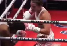 Fuertes escenas: boxeadora fue hospitalizada de emergencia tras ser noqueada | VIDEO