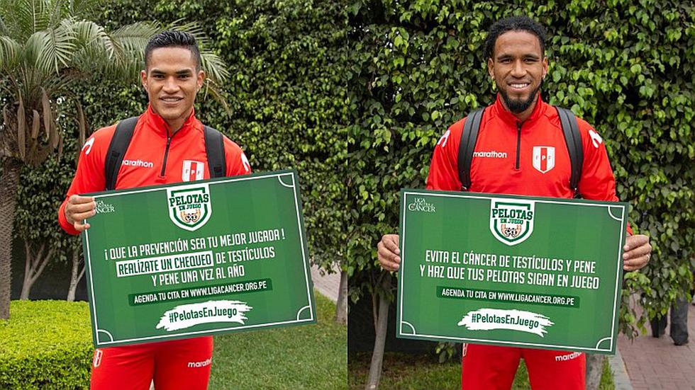 Selección peruana | Paolo Guerrero y toda la bicolor se unen en campaña de la Liga Contra el cáncer | FOTOS