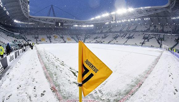 Estadio de Juventus es viral por haber quedado cubierto de nieve [FOTOS]