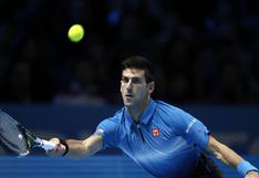 Novak Djokovic debuta con gran triunfo en el Máster de Londres 