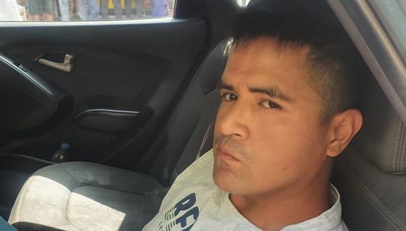 Mario Salcedo Valle fue capturado por la Policía cuando fugaba en una mototaxi.