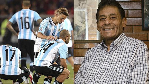 Perú vs. Argentina: Roberto Chale tildó de 'troncos' a los argentinos