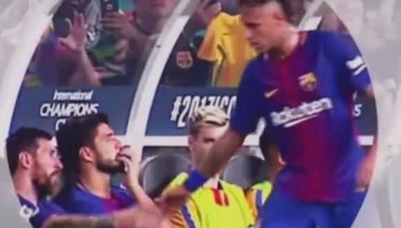 ¿Lionel Messi y Luis Suárez, molestos con Neymar por su fichaje al PSG? [VIDEO]