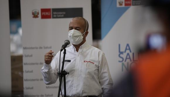 Víctor Zamora destacó que casi todas las personas que salen a las calles usen mascarilla. (Foto: Anthony Niño de Guzman / GEC)