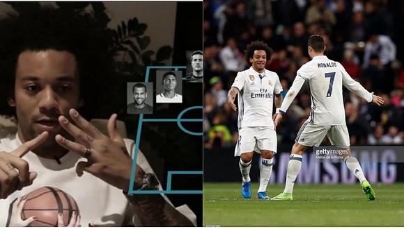 Marcelo revela el once ideal de futbolistas con los que jugó
