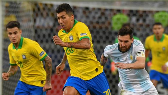 Argentina y Brasil EN VIVO desde Arabia Saudita por el amistoso FIFA internacional | Foto: AFP