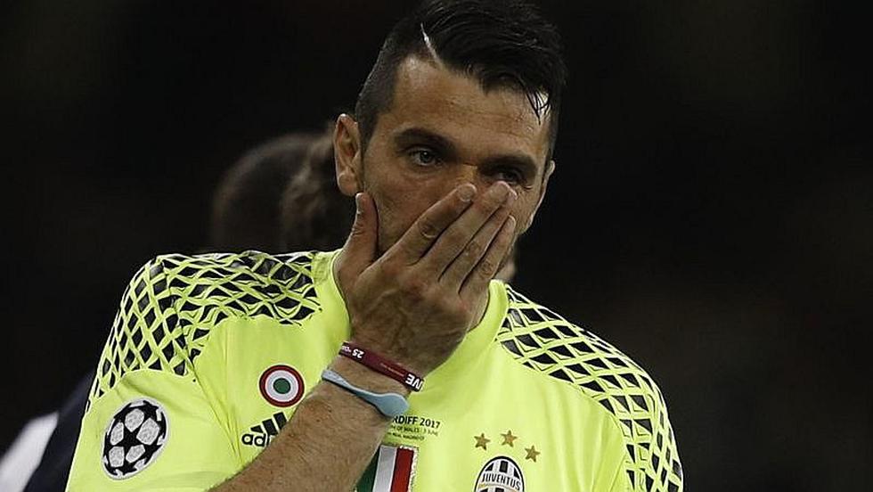 Juventus: La tristeza de Buffon tras perder la Champions League [FOTOS]