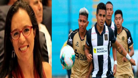 Marisa Glave criticó pronunciación de Cusco durante la transmisión del duelo de la Liga 1.