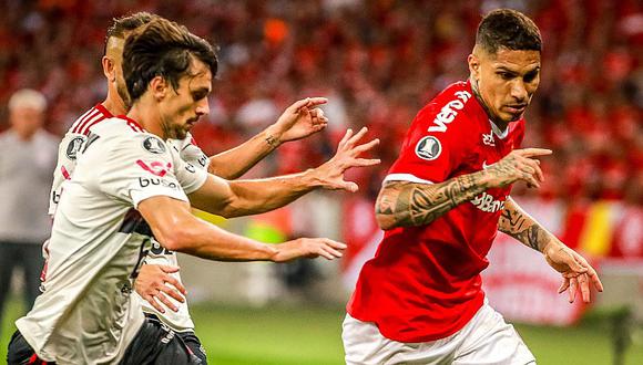 Paolo Guerrero e Internacional fueron eliminados por Flamengo de la Copa Libertadores 2019