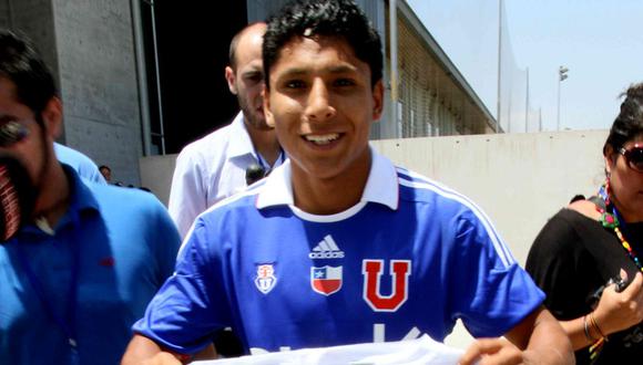 Así fue la presentación de Raúl Ruidíaz en la U. de Chile