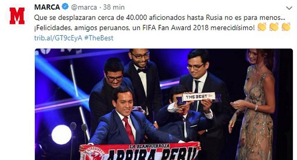 Así Reaccionó La Prensa Internacional Tras Victoria De Perú En The Best Futbol Peruano El BocÓn 2238