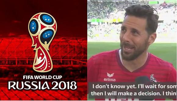 Claudio Pizarro se niega al retiro y aún sueña con Rusia 2018