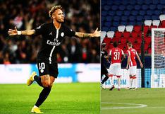 PSG vs. Estrella Roja: Neymar abrió el marcador con golazo de tiro libre