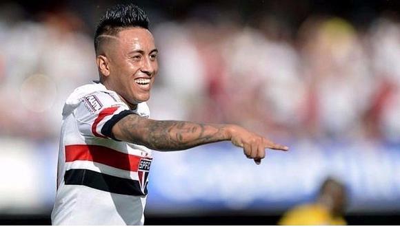 Christian Cueva y la excelente noticia que le dio Sao Paulo