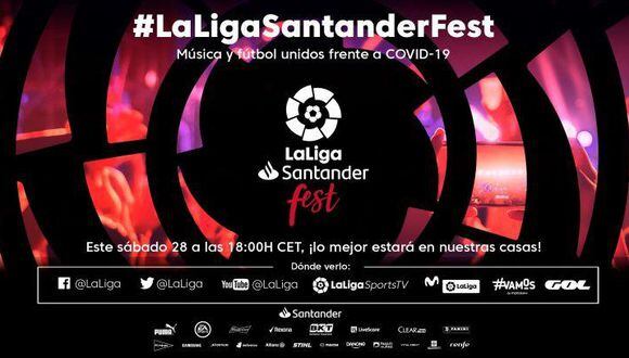 Vuelve LaLiga Fest en vivo y será trasmitido a nivel mundial