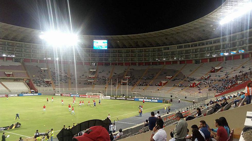 Sporting Cristal vs. The Strongest: poca gente en el Estadio Nacional