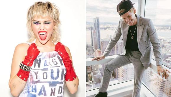 Miley Cyrus y Cody Simpson mantuvieron su romance por diez meses y llegaron a convivir en Los Ángeles. (Instagram: @mileycyrus / @codysimpson).